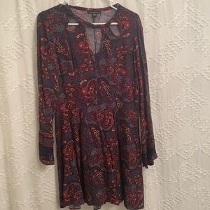 american eagle paisley dress